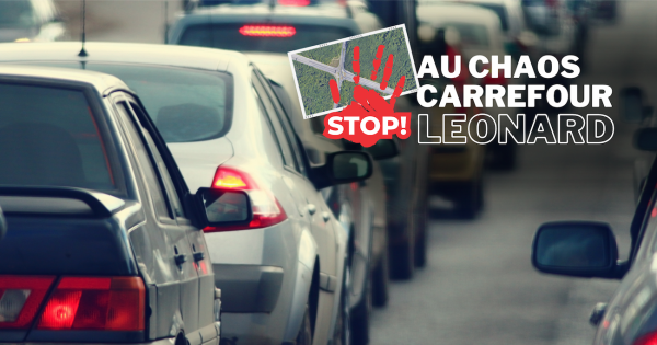 STOP AU CHAOS
CARREFOUR LEONARD